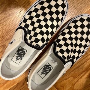 Vans Women Checkered Slip-On Sneakers